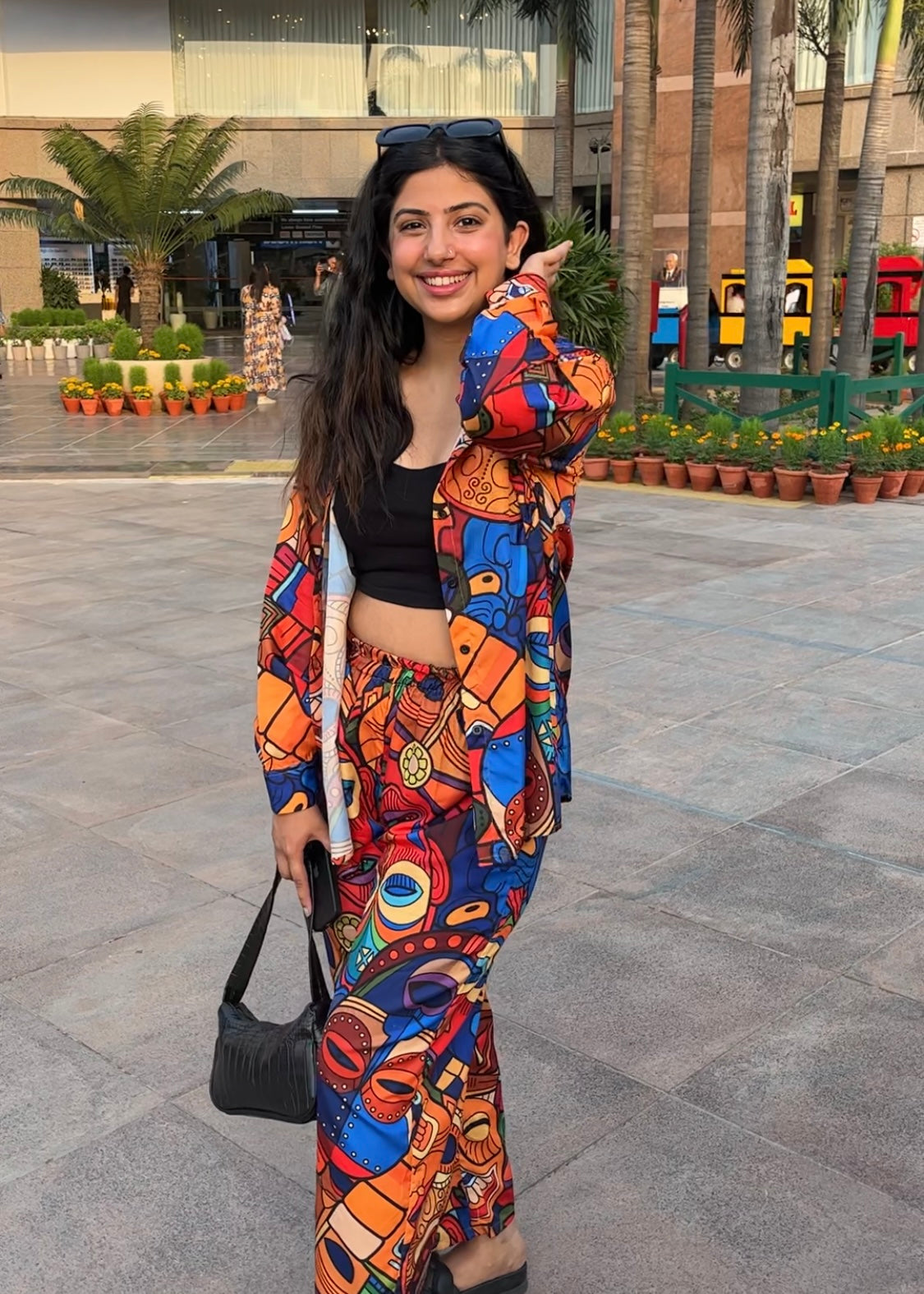 Abstract Print Co-Ord Set (2 Piece)