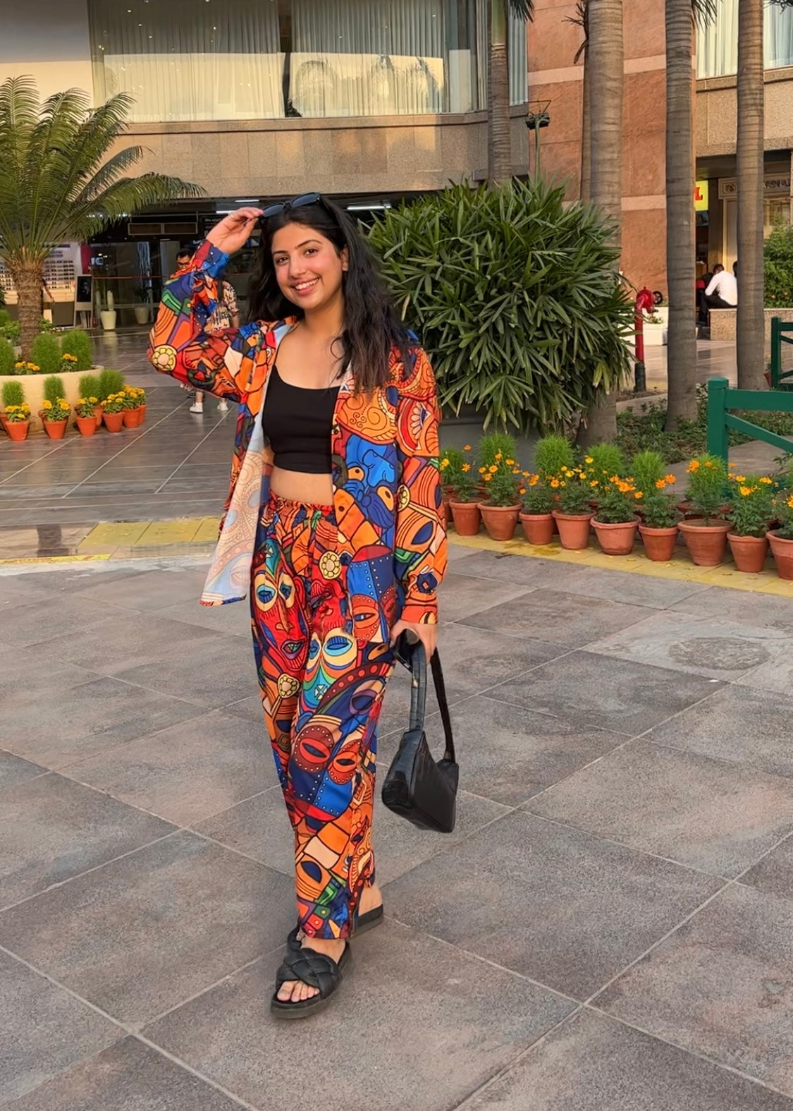 Abstract Print Co-Ord Set (2 Piece)