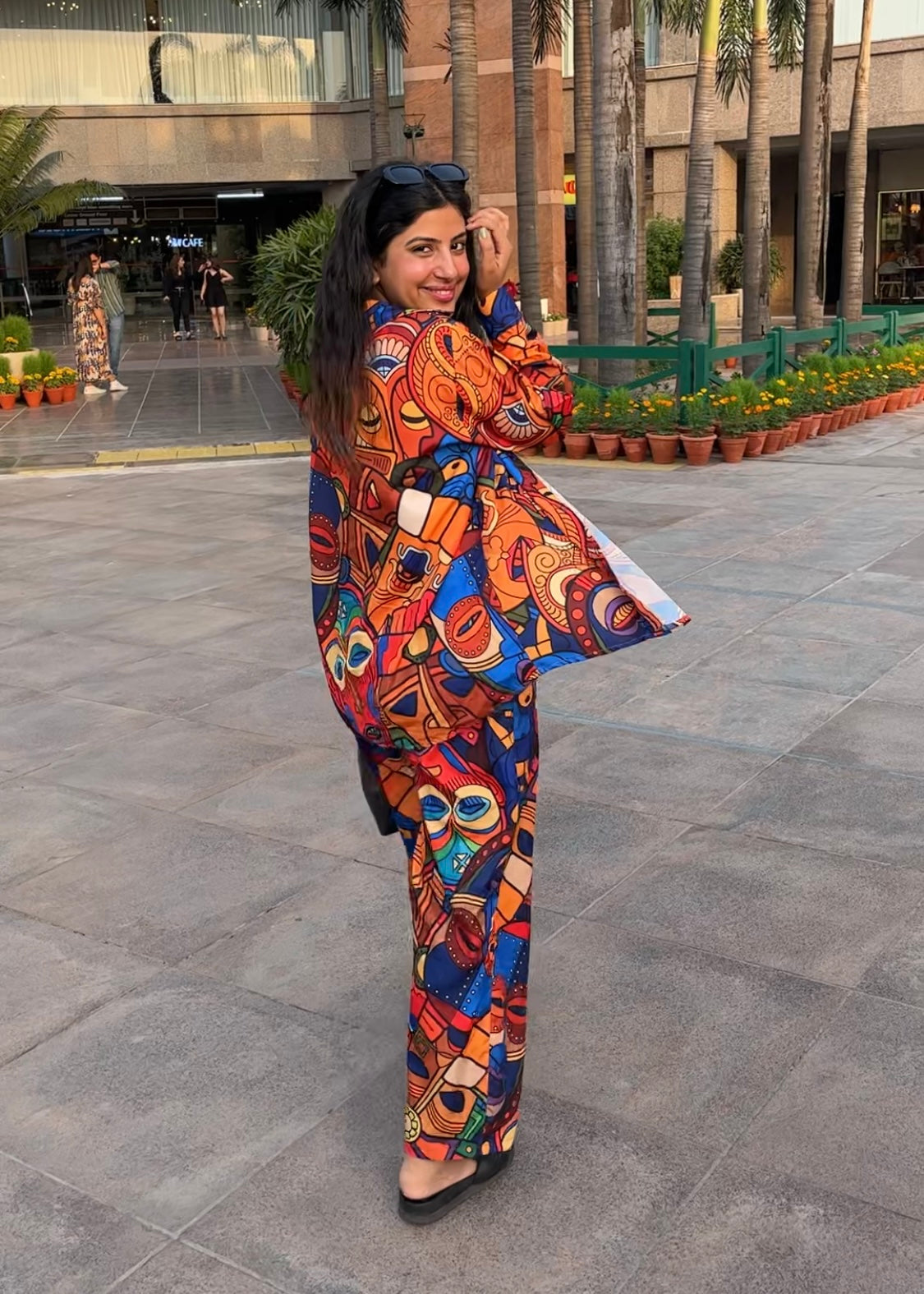 Abstract Print Co-Ord Set (2 Piece)