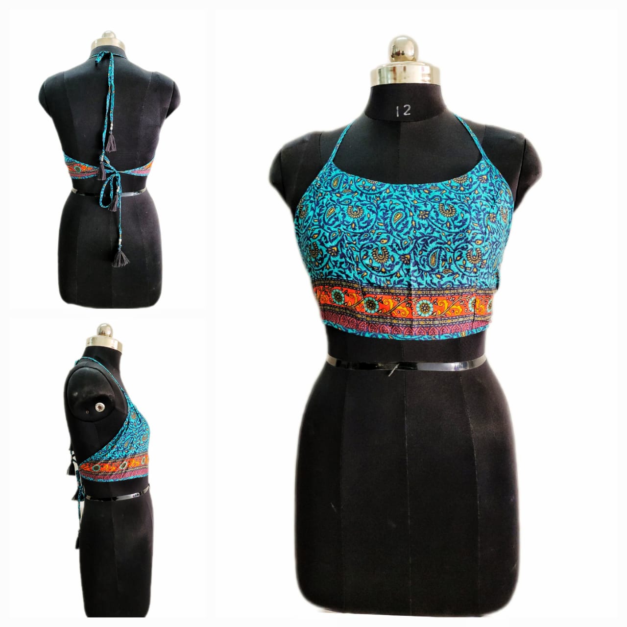 Halter Neck Top - Teal